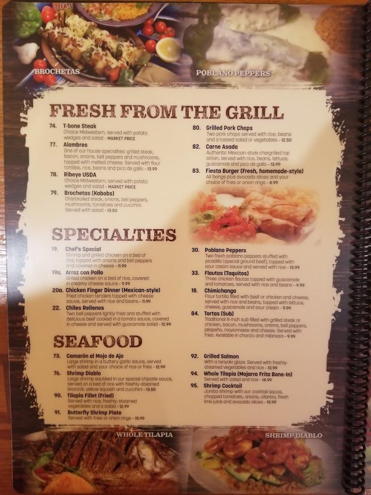 Old Mexico Restaurant Menu image 3
